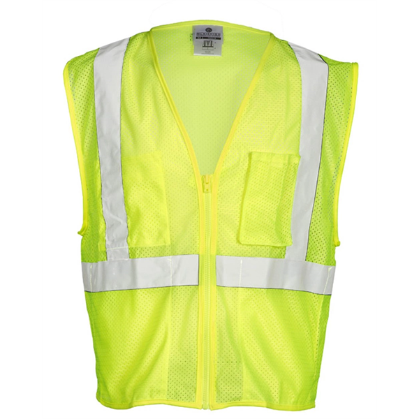 Kishigo Unisex Self Extinguishing Mesh Vest - Kishigo Unisex Self Extinguishing Mesh Vest - Image 0 of 4
