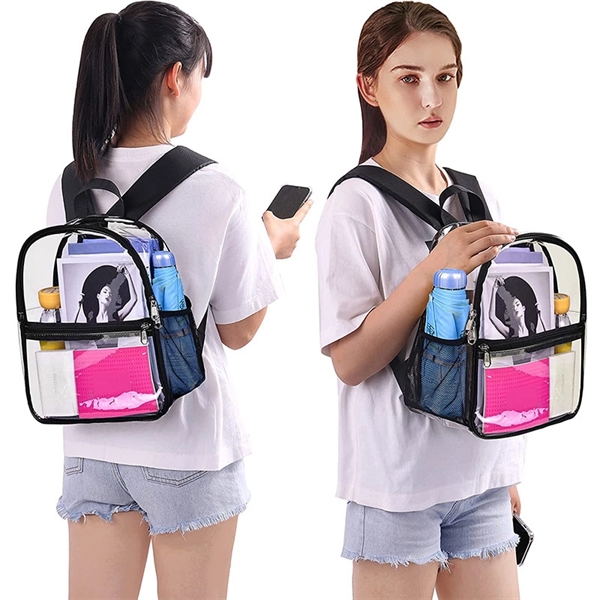 Stadium Approved Mini Clear Backpack - Stadium Approved Mini Clear Backpack - Image 3 of 4