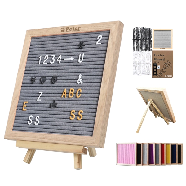 Felt Letter Board With Stand - Felt Letter Board With Stand - Image 0 of 1