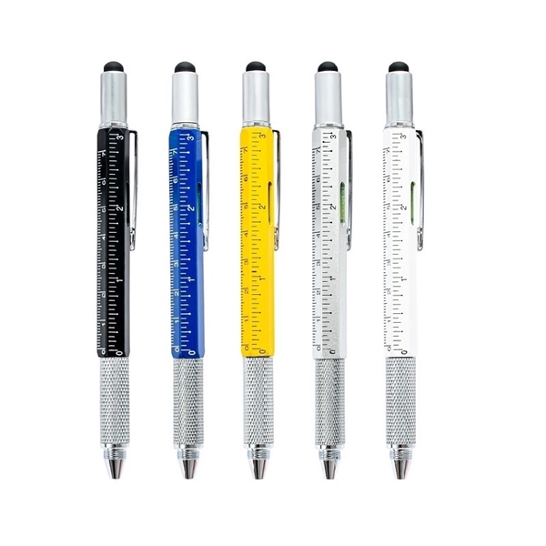 6-in-1 Multipurpose Tool Pen - 6-in-1 Multipurpose Tool Pen - Image 1 of 3