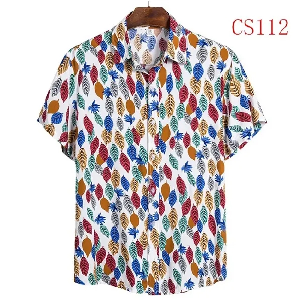 Men's Short Sleeve Full Printing Hawaii T Shirts - Men's Short Sleeve Full Printing Hawaii T Shirts - Image 3 of 5