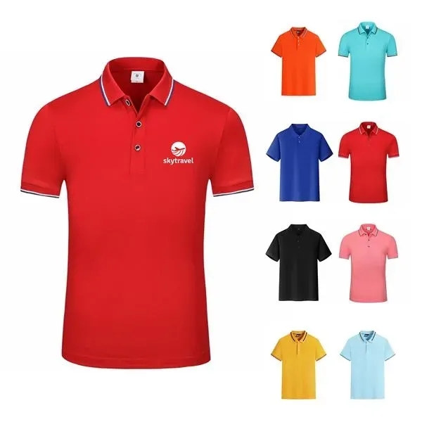 Custom Men's Short Sleeve Polo Shirt - Custom Men's Short Sleeve Polo Shirt - Image 0 of 0