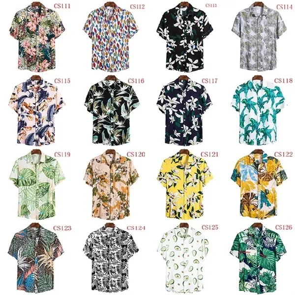 Men's Short Sleeve Full Printing Hawaii T Shirts - Men's Short Sleeve Full Printing Hawaii T Shirts - Image 0 of 5