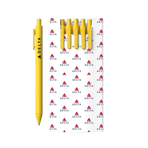5-Piece Alix Pen Set and Custom Sleeve - 5-Piece Alix Pen Set and Custom Sleeve - Image 0 of 16