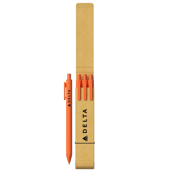 3-Piece Alix Pen Set with Recyled Case - 3-Piece Alix Pen Set with Recyled Case - Image 3 of 16