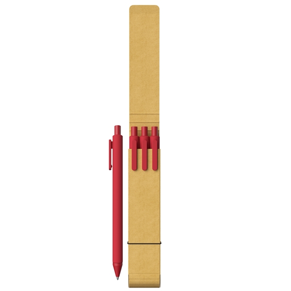 3-Piece Alix Pen Set with Recyled Case - 3-Piece Alix Pen Set with Recyled Case - Image 9 of 16