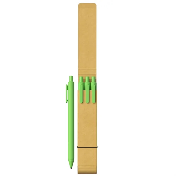 3-Piece Alix Pen Set with Recyled Case - 3-Piece Alix Pen Set with Recyled Case - Image 13 of 16