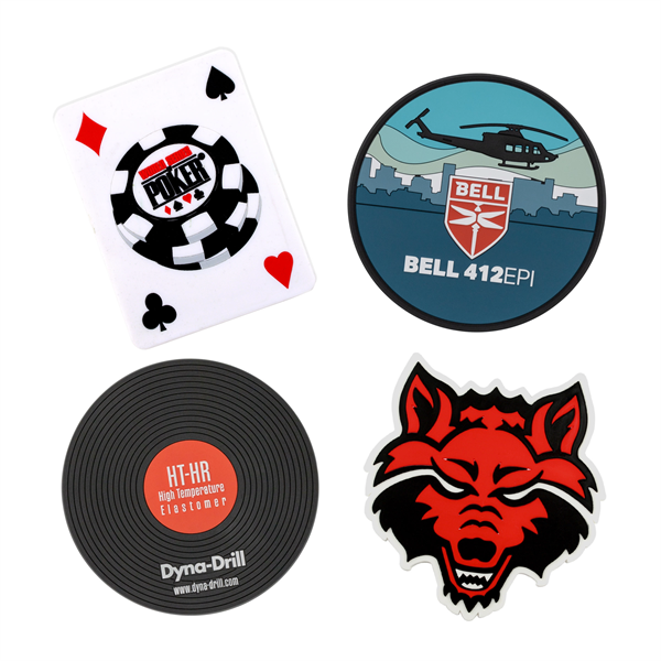 Custom Shape Coaster Soft PVC - Custom Shape Coaster Soft PVC - Image 0 of 4