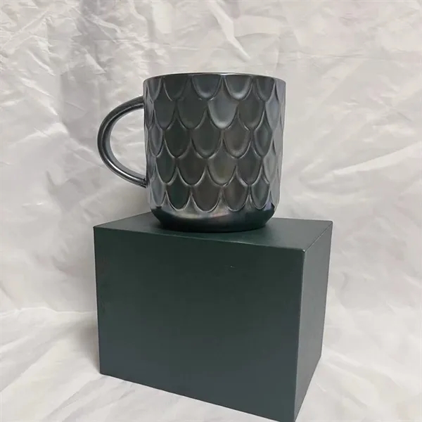 Relief Sculpture Ceramic Mug - Relief Sculpture Ceramic Mug - Image 1 of 3