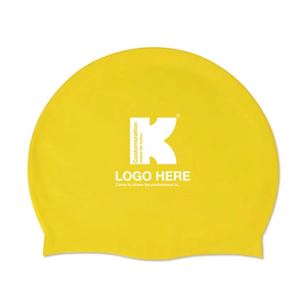 Silicone Swim Cap - Silicone Swim Cap - Image 3 of 9