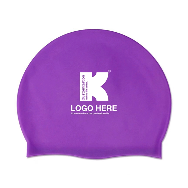 Silicone Swim Cap - Silicone Swim Cap - Image 4 of 9