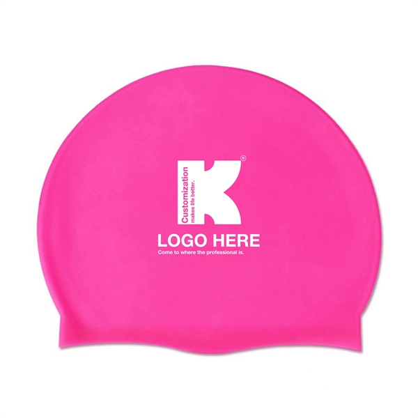 Silicone Swim Cap - Silicone Swim Cap - Image 5 of 9