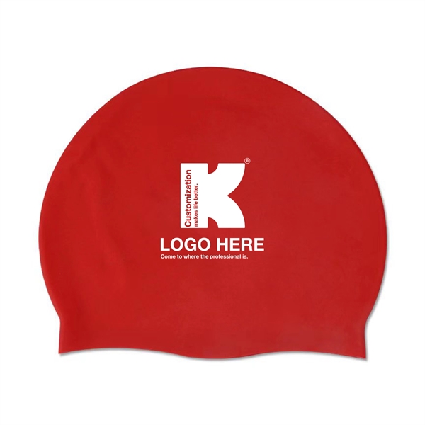 Silicone Swim Cap - Silicone Swim Cap - Image 6 of 9