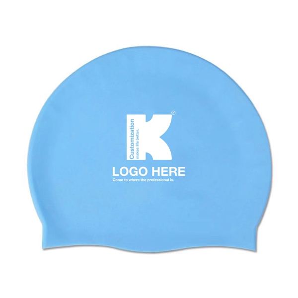 Silicone Swim Cap - Silicone Swim Cap - Image 8 of 9