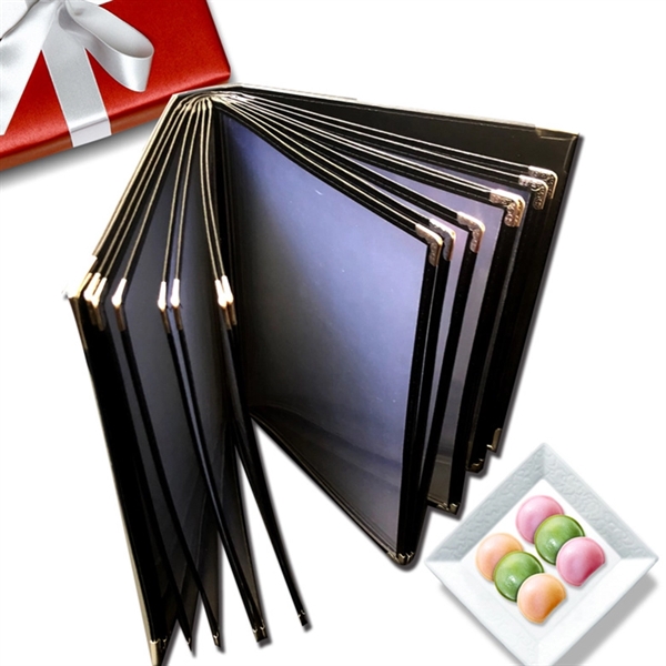 A4 14 Sheets 28 views Restaurant Hard Menu Cover - A4 14 Sheets 28 views Restaurant Hard Menu Cover - Image 0 of 3