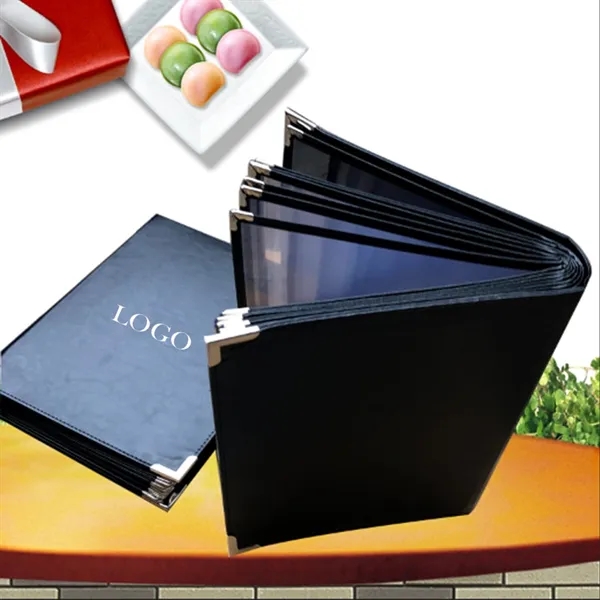A4 14 Sheets 28 views Restaurant Hard Menu Cover - A4 14 Sheets 28 views Restaurant Hard Menu Cover - Image 1 of 3