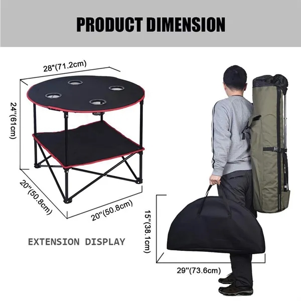 Portable Camping Table - Portable Camping Table - Image 3 of 4
