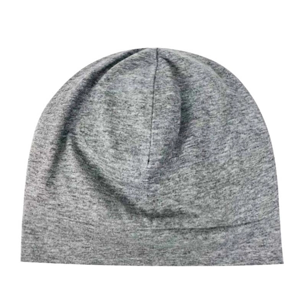 100% Cotton Soft Skin Friendly Beanie Cap - 100% Cotton Soft Skin Friendly Beanie Cap - Image 6 of 6