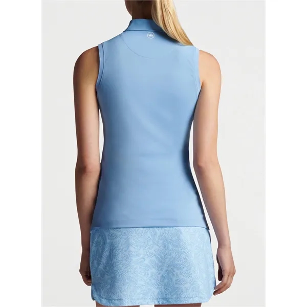 Peter Millar Women's Performance Sleeveless Polo - Peter Millar Women's Performance Sleeveless Polo - Image 10 of 12