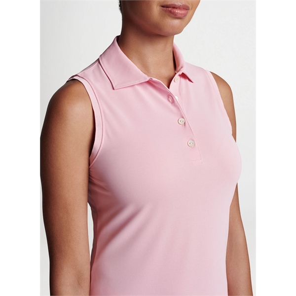 Peter Millar Women's Performance Sleeveless Polo - Peter Millar Women's Performance Sleeveless Polo - Image 1 of 12