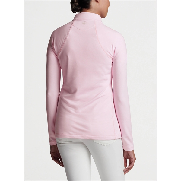 Peter Millar Women's Sugar Stripe Raglan Perth Quarter-Zip - Peter Millar Women's Sugar Stripe Raglan Perth Quarter-Zip - Image 4 of 9