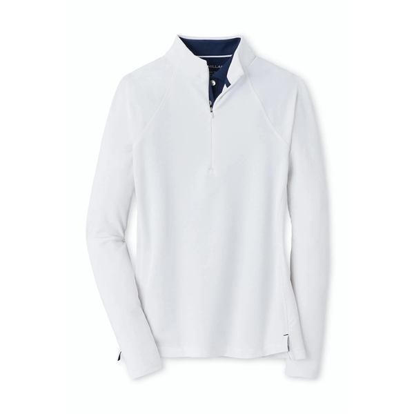 Peter Millar Women's Raglan Sleeve Perth Layer Quarter-Zip - Peter Millar Women's Raglan Sleeve Perth Layer Quarter-Zip - Image 2 of 2