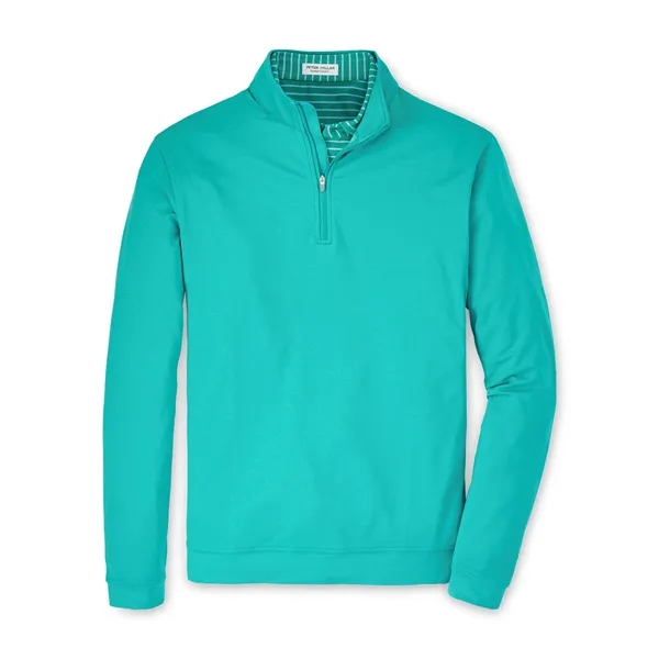 Peter Millar Men's Perth Performance Melange Quarter-Zip - Peter Millar Men's Perth Performance Melange Quarter-Zip - Image 15 of 15