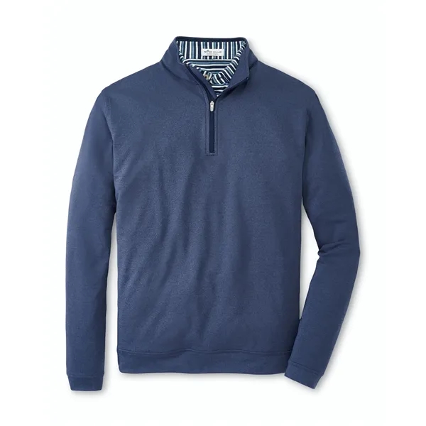 Peter Millar Men's Perth Performance Melange Quarter-Zip - Peter Millar Men's Perth Performance Melange Quarter-Zip - Image 11 of 15