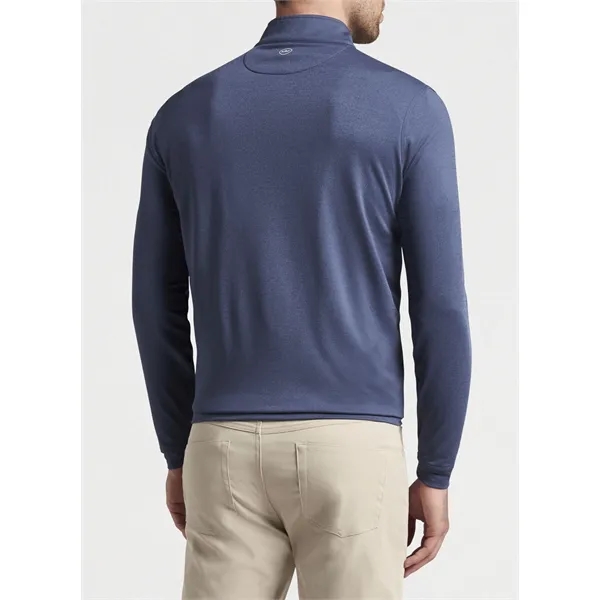 Peter Millar Men's Perth Performance Melange Quarter-Zip - Peter Millar Men's Perth Performance Melange Quarter-Zip - Image 7 of 15