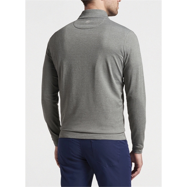 Peter Millar Men's Perth Performance Melange Quarter-Zip - Peter Millar Men's Perth Performance Melange Quarter-Zip - Image 2 of 15