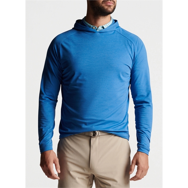 Men's Peter Millar Pine Performance Hoodie - Men's Peter Millar Pine Performance Hoodie - Image 11 of 39