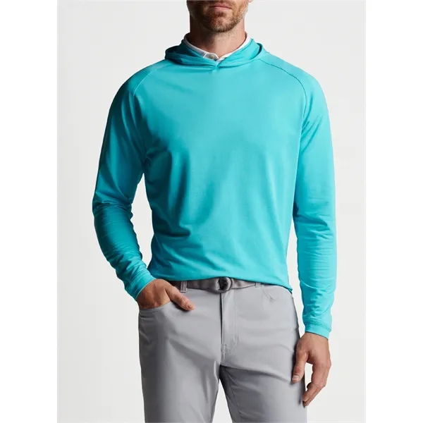 Men's Peter Millar Pine Performance Hoodie - Men's Peter Millar Pine Performance Hoodie - Image 9 of 39