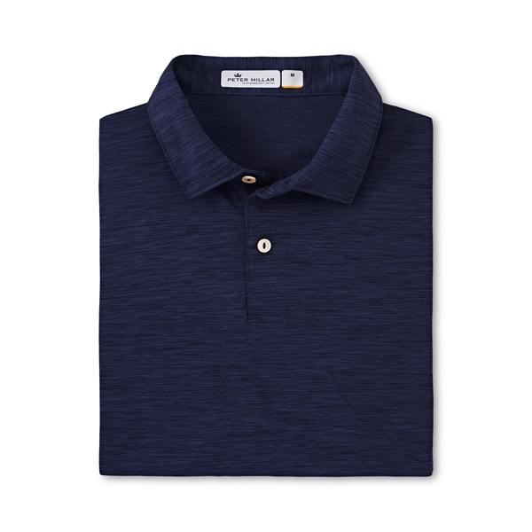 Peter Millar Men's Featherweight Melange Performance Polo - Peter Millar Men's Featherweight Melange Performance Polo - Image 1 of 9