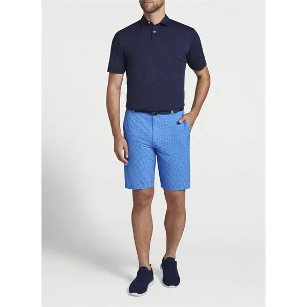 Peter Millar Men's Featherweight Melange Performance Polo - Peter Millar Men's Featherweight Melange Performance Polo - Image 3 of 9