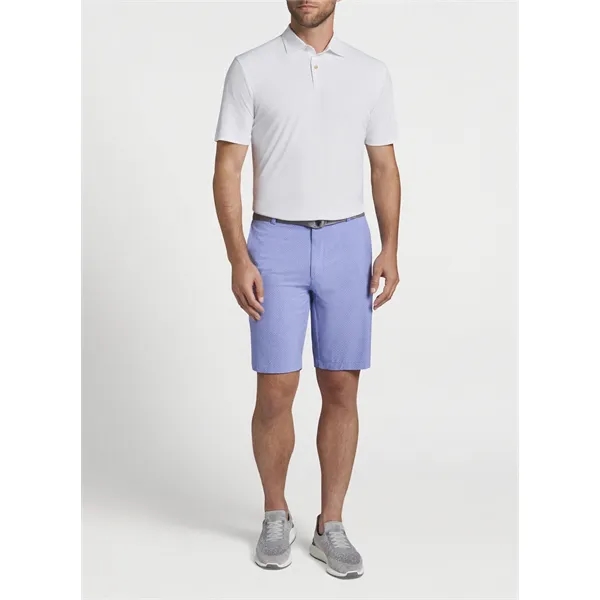 Peter Millar Men's Featherweight Melange Performance Polo - Peter Millar Men's Featherweight Melange Performance Polo - Image 6 of 9