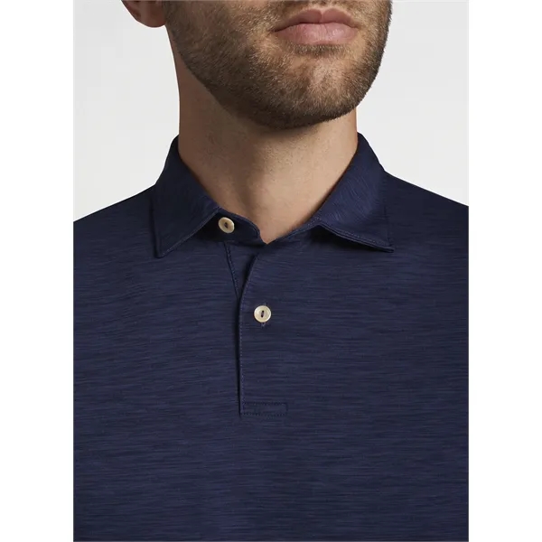 Peter Millar Men's Featherweight Melange Performance Polo - Peter Millar Men's Featherweight Melange Performance Polo - Image 8 of 9