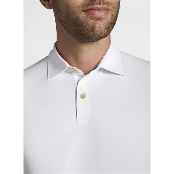 Peter Millar Men's Featherweight Melange Performance Polo - Peter Millar Men's Featherweight Melange Performance Polo - Image 9 of 9