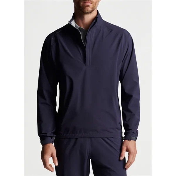 Peter Millar Men's Shield Rain Shell Half-Zip Jacket - Peter Millar Men's Shield Rain Shell Half-Zip Jacket - Image 3 of 9