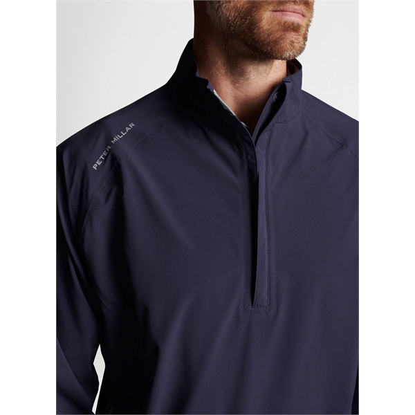 Peter Millar Men's Shield Rain Shell Half-Zip Jacket - Peter Millar Men's Shield Rain Shell Half-Zip Jacket - Image 0 of 9