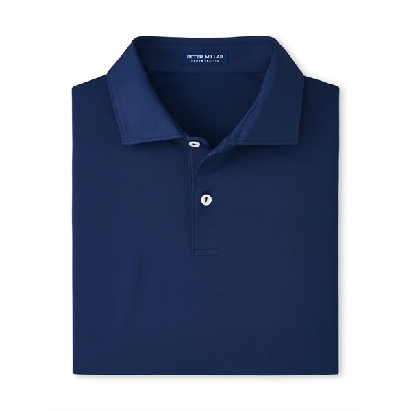 Peter Millar Men's Performance Solid Jersey Polo - Peter Millar Men's Performance Solid Jersey Polo - Image 0 of 1