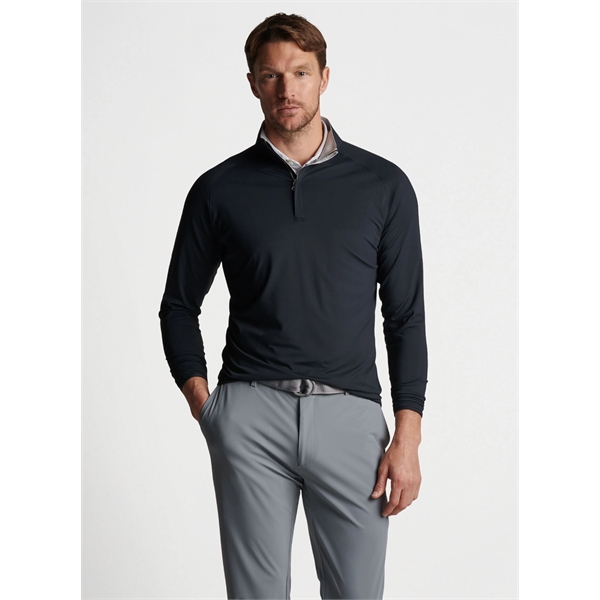 Men's Peter Millar Stealth Performance Quarter-Zip - Men's Peter Millar Stealth Performance Quarter-Zip - Image 32 of 32