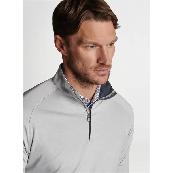 Men's Peter Millar Stealth Performance Quarter-Zip - Men's Peter Millar Stealth Performance Quarter-Zip - Image 14 of 32