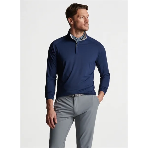 Men's Peter Millar Stealth Performance Quarter-Zip - Men's Peter Millar Stealth Performance Quarter-Zip - Image 13 of 32