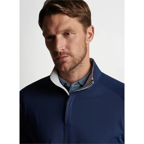 Men's Peter Millar Stealth Performance Quarter-Zip - Men's Peter Millar Stealth Performance Quarter-Zip - Image 10 of 32