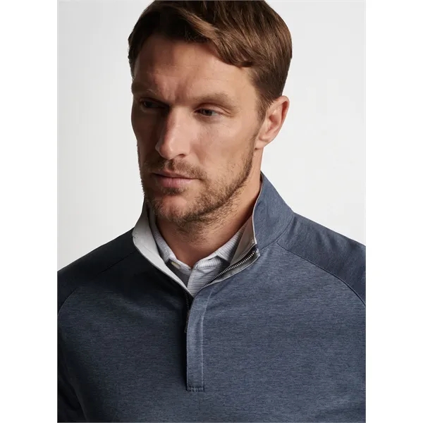 Men's Peter Millar Stealth Performance Quarter-Zip - Men's Peter Millar Stealth Performance Quarter-Zip - Image 5 of 32