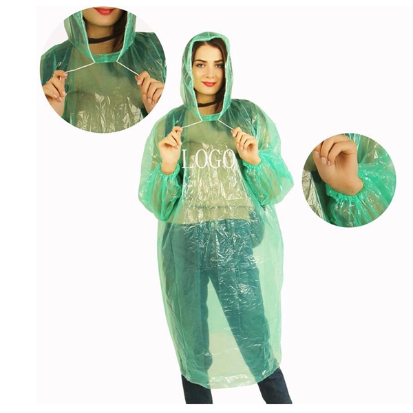 Disposable Raincoat - Disposable Raincoat - Image 0 of 3