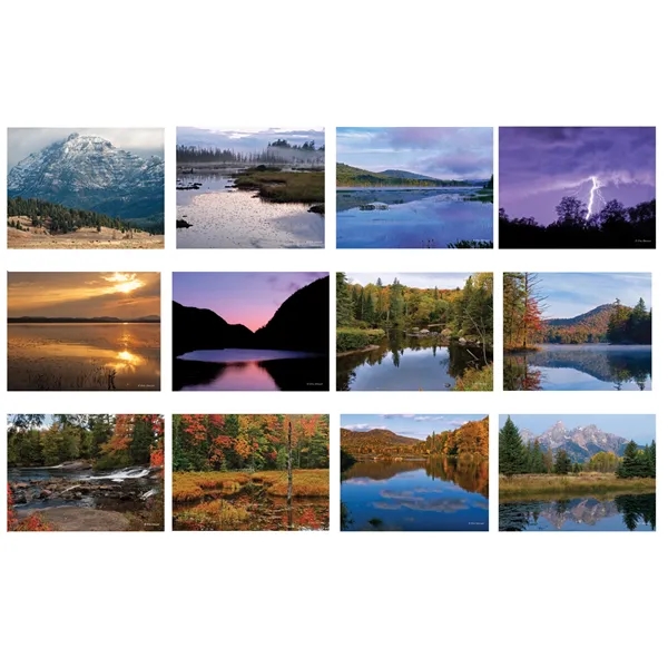 Monthly wall calendar - Majestic Outdoors - Monthly wall calendar - Majestic Outdoors - Image 2 of 2