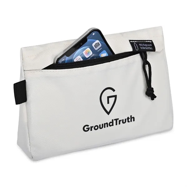 Renew AWARE™ rPET Zippered Pouch - Renew AWARE™ rPET Zippered Pouch - Image 8 of 11