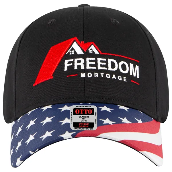 US Flag 6 Panel Low Profile Style Baseball Cap - US Flag 6 Panel Low Profile Style Baseball Cap - Image 0 of 77