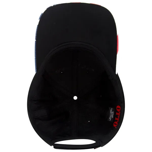 US Flag 6 Panel Low Profile Style Baseball Cap - US Flag 6 Panel Low Profile Style Baseball Cap - Image 6 of 77